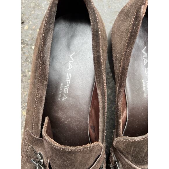 Via Spiga Suede Loafers Mens size 11 - Picture 2 of 5